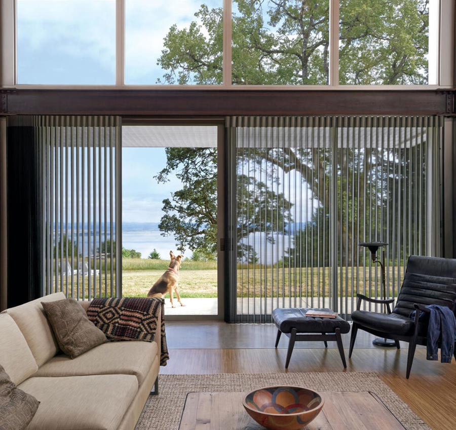 Hunter Douglas Luminette Vertical Sheer Shades