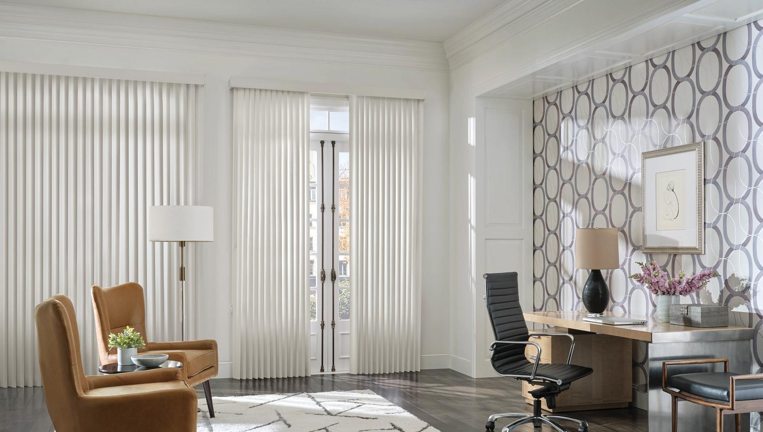 Hunter Douglas Cadence Soft Vertical Blinds Shades