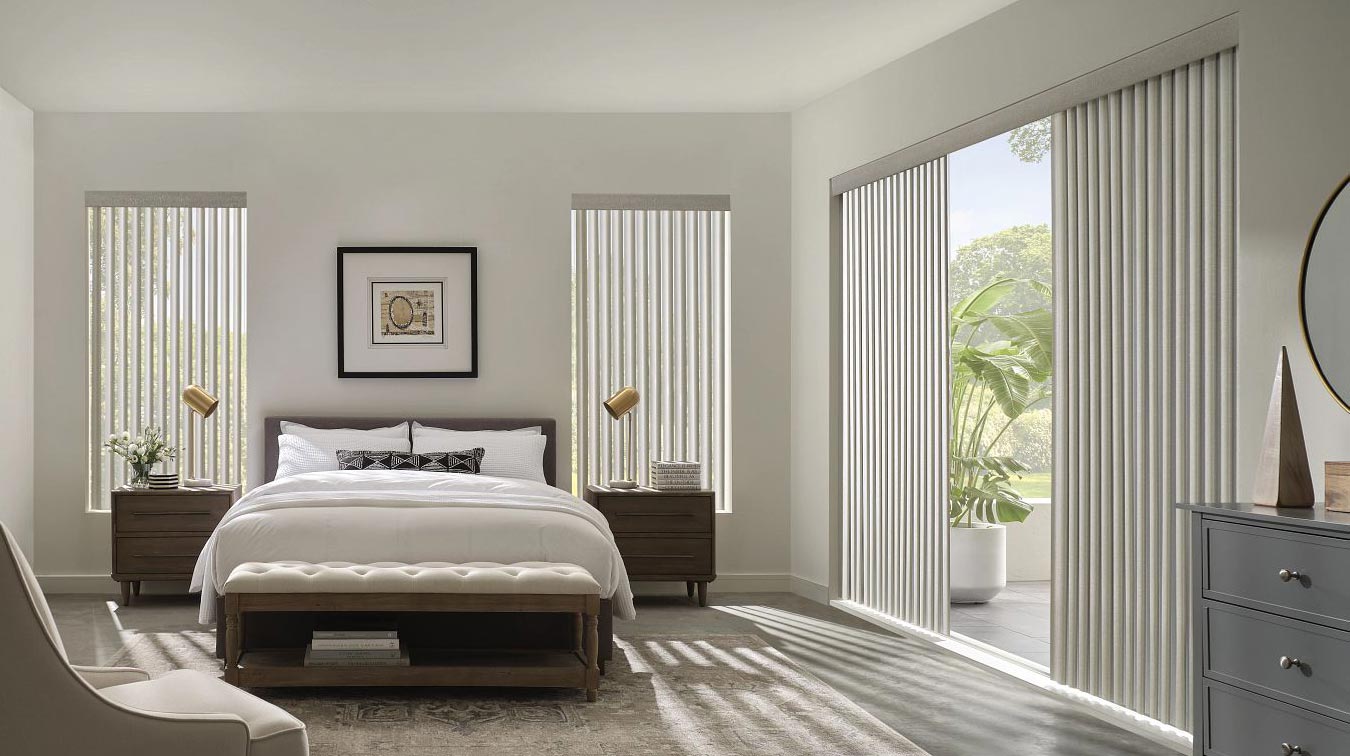Hunter Douglas Cadence Soft Vertical Blinds Shades