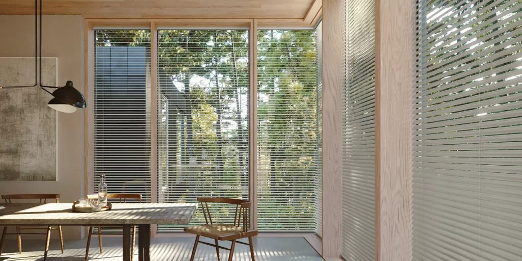 Hunter Douglas Modern Precious Metal Blinds
