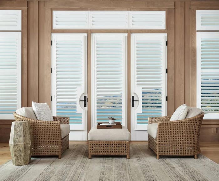Hunter Douglas PalmBeach Polysatin Shutters