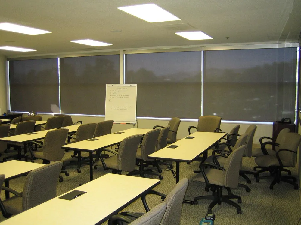 Commercial School Classroom Solar Roller Shades