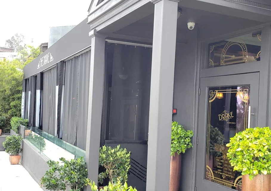 Commercial Outdoor Restaurant Curtains