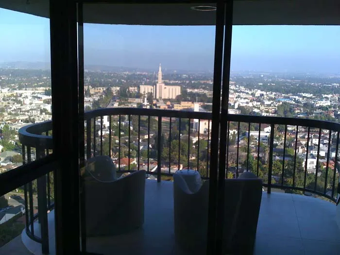 Commercial Office Balcony Solar Roller Shades