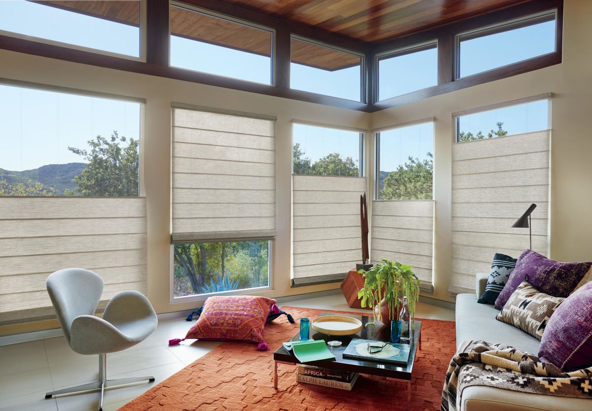 Hunter Douglas Alustra Woven Textures Roman Shades