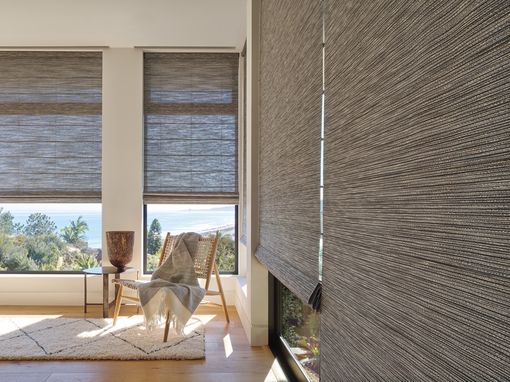 Hunter Douglas Alustra Woven Textures Roman Shades