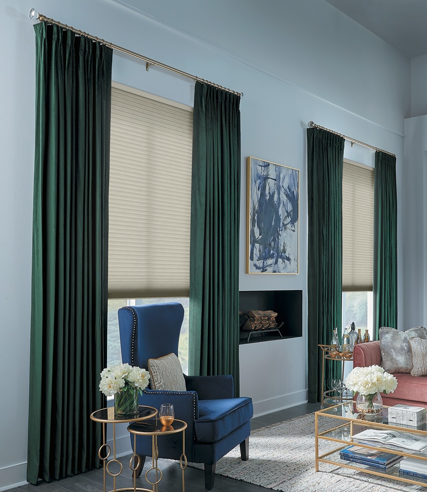 Hunter Douglas Custom Curtain, Drapery, Shades