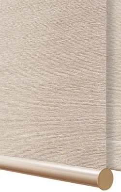 Hunter Douglas Designer Solar Shades Bottom Rail Round Metal