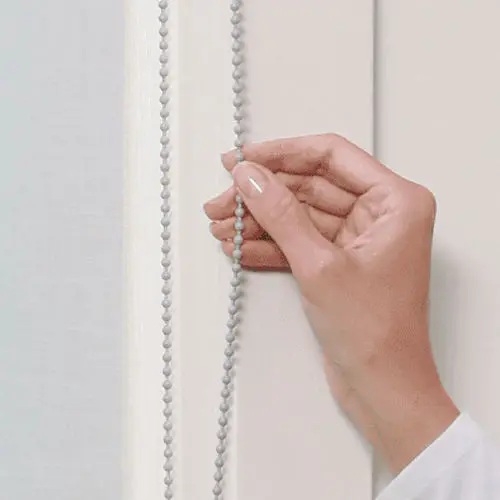 Hunter Douglas Designer Solar Roller Shades Manual Beaded Loop