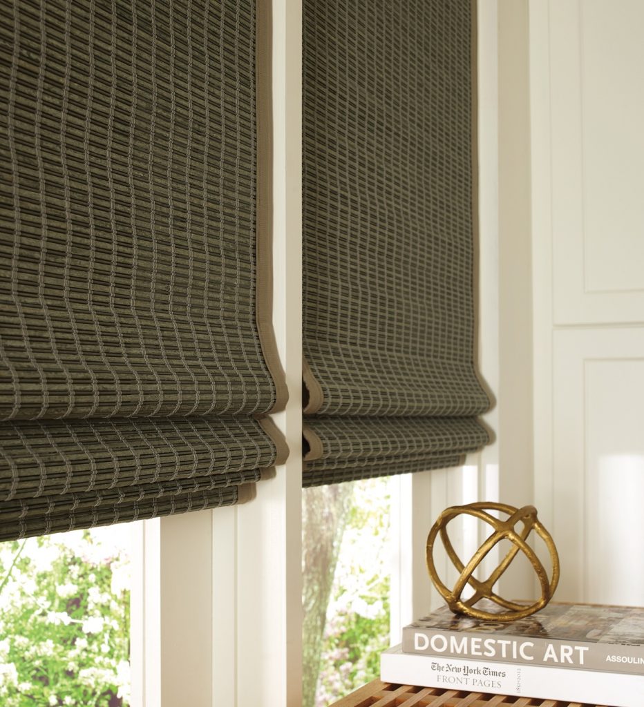Hunter Douglas Provenance Woven Wood Roman Shades