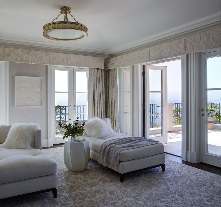 Top treatment valance with drapery