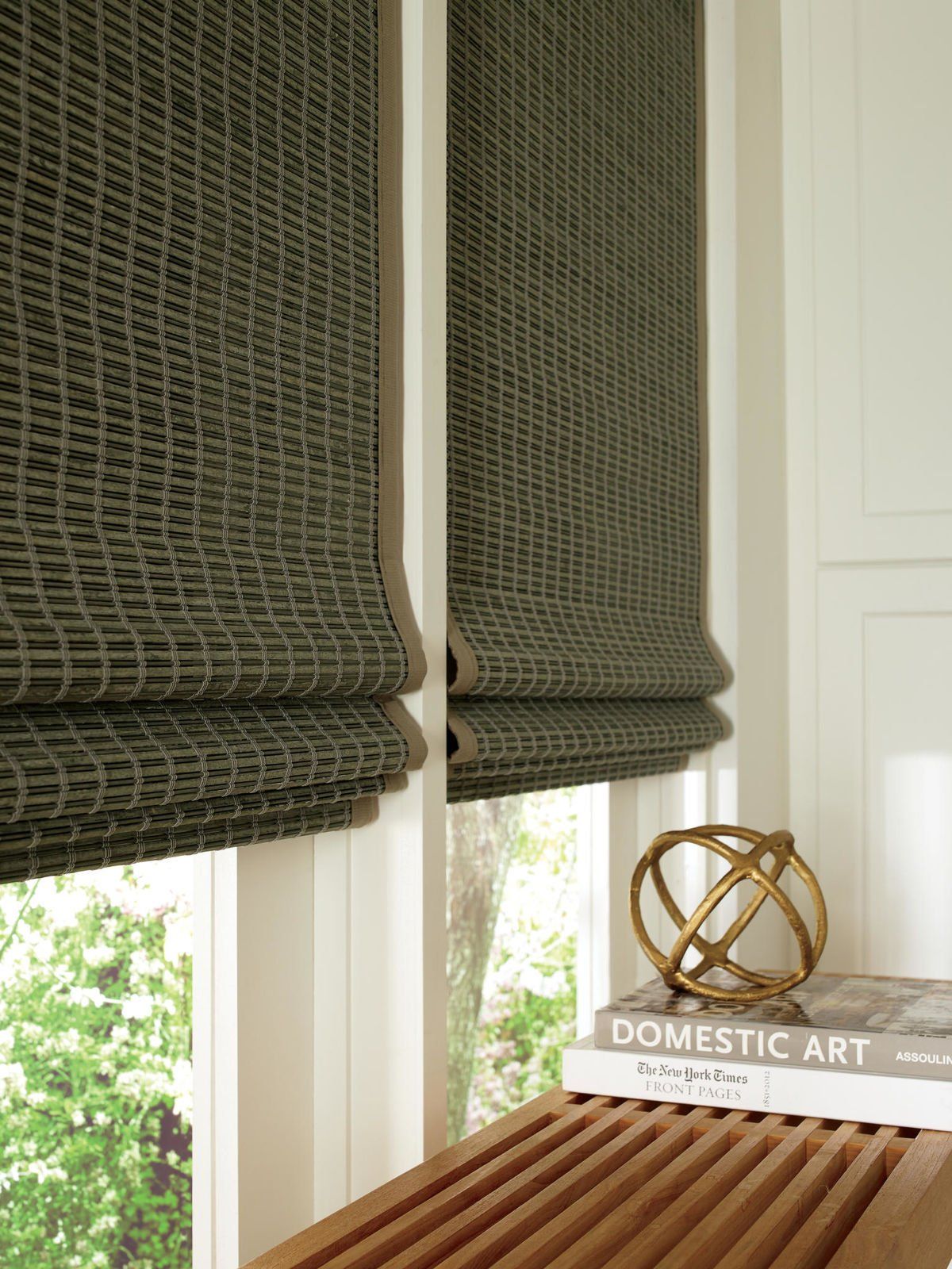Hunter Douglas Blackout woven shades