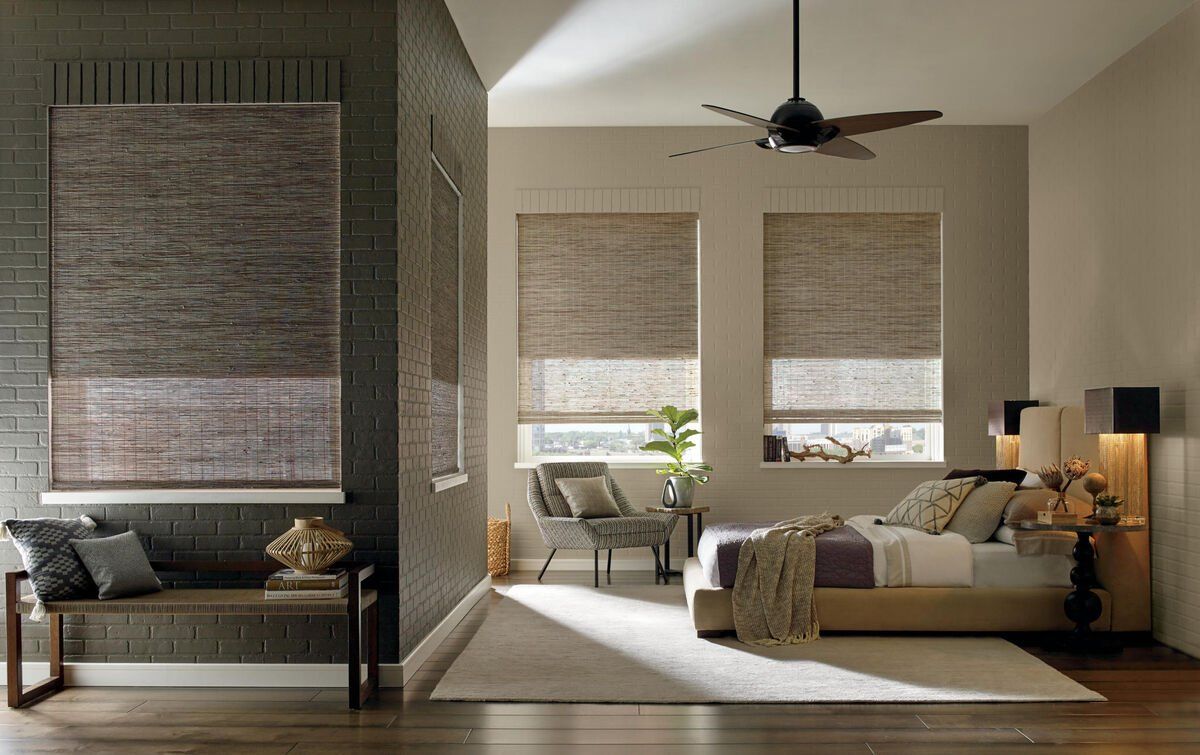 Hunter Douglas Dual Blackout woven shades