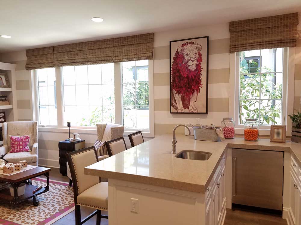 Hunter Douglas Blackout woven shades