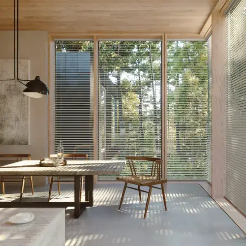Modern Precious Metals Mini Blinds